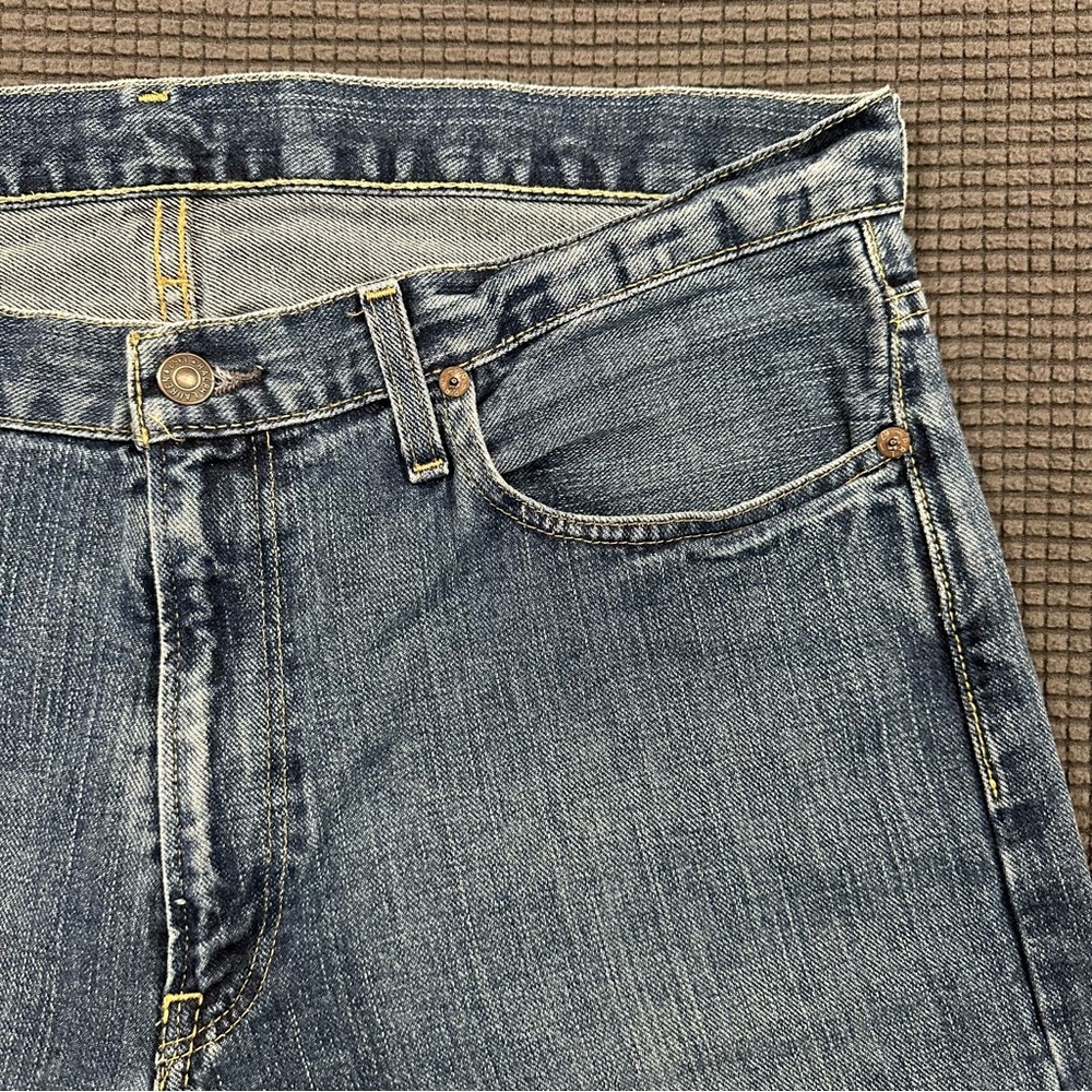 Polo Ralph Lauren Cortlandt 300 Jeans Mens 34x30 Blue USA Straight Leg Denim - Picture 3 of 9
